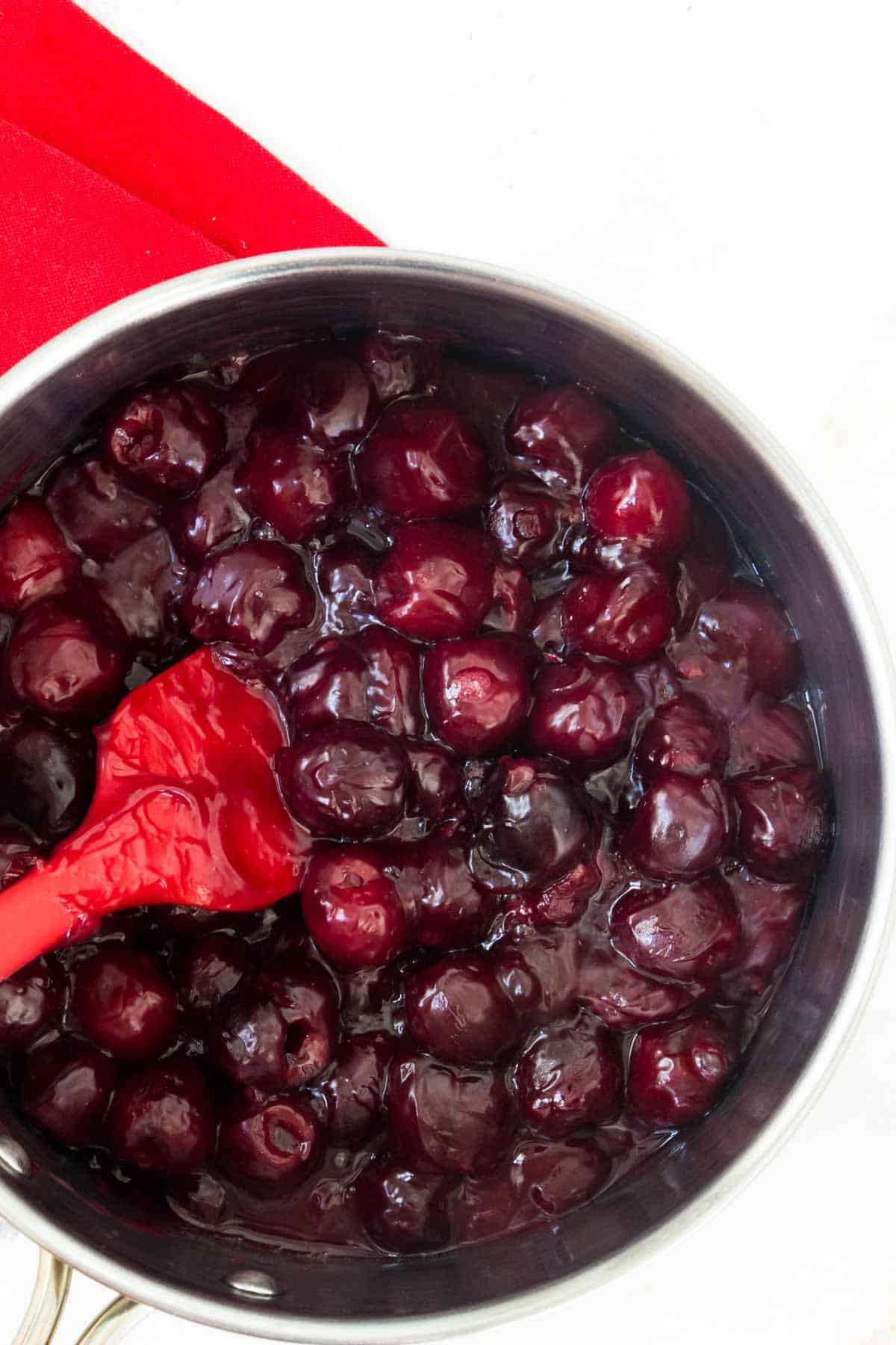 Homemade Cherry Pie Filling Recipe (Fresh or Frozen Cherries)