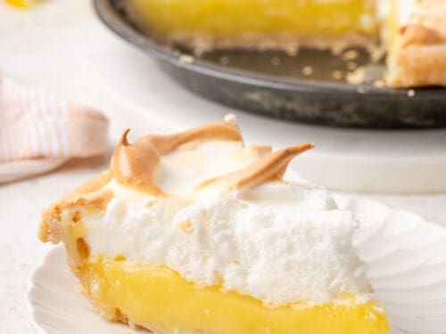 Gluten-free lemon meringue pie