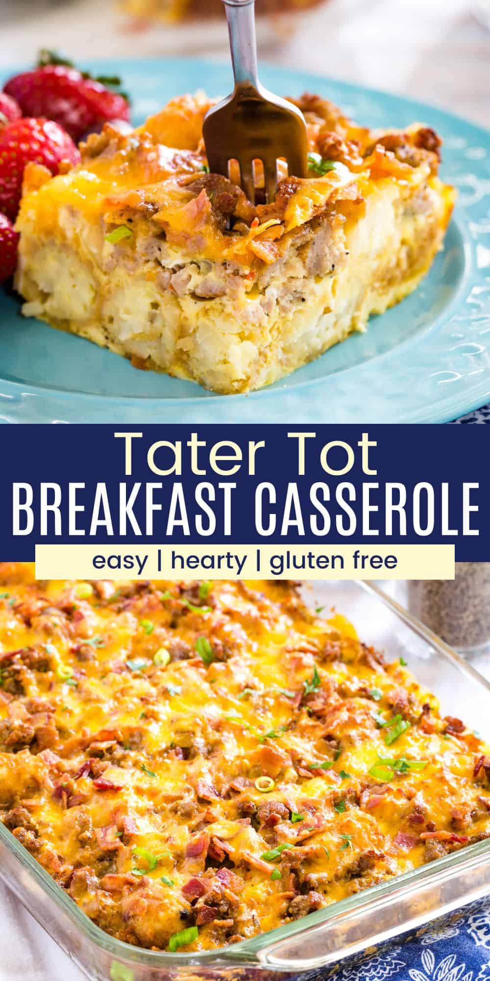 Tater Tot Breakfast Casserole | Cupcakes and Kale Chips