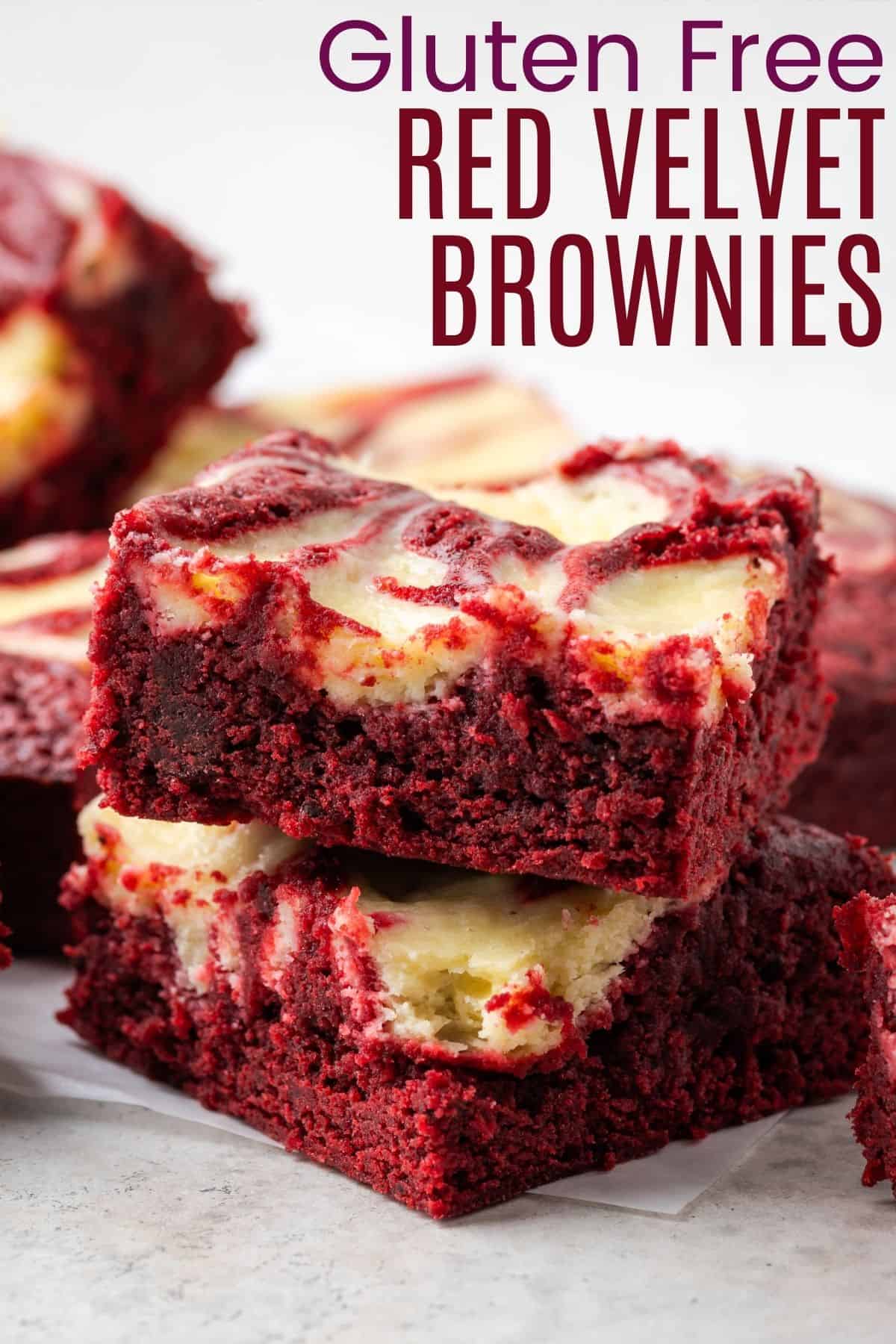 Red Velvet Brownies Cupcakes and Kale Chips