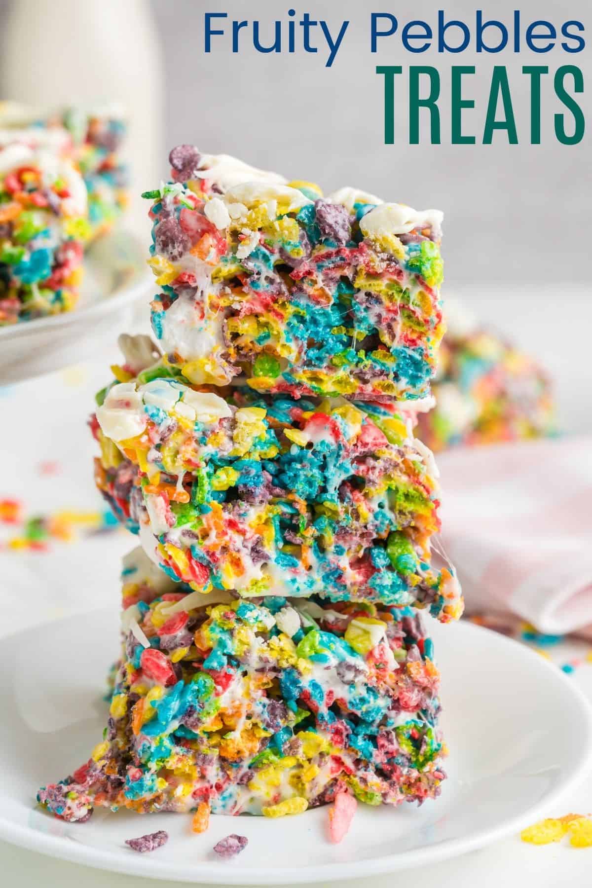 Fruity Pebbles Treats | Cupcakes & Kale Chips
