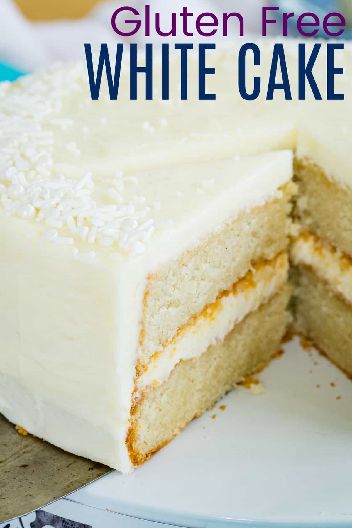 Classic White Cake | Cupcakes & Kale Chips