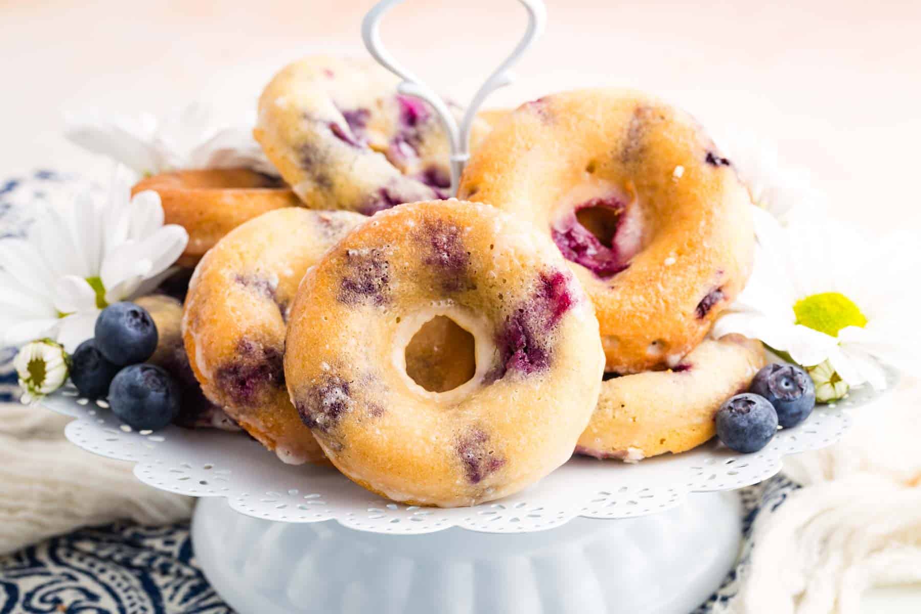 Gluten Free Blueberry Donuts Cupcakes & Kale Chips
