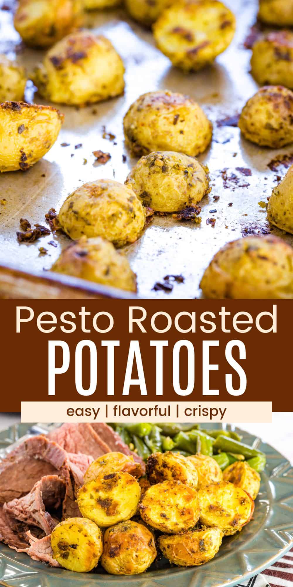 Pesto Roasted Potatoes | Cupcakes & Kale Chips