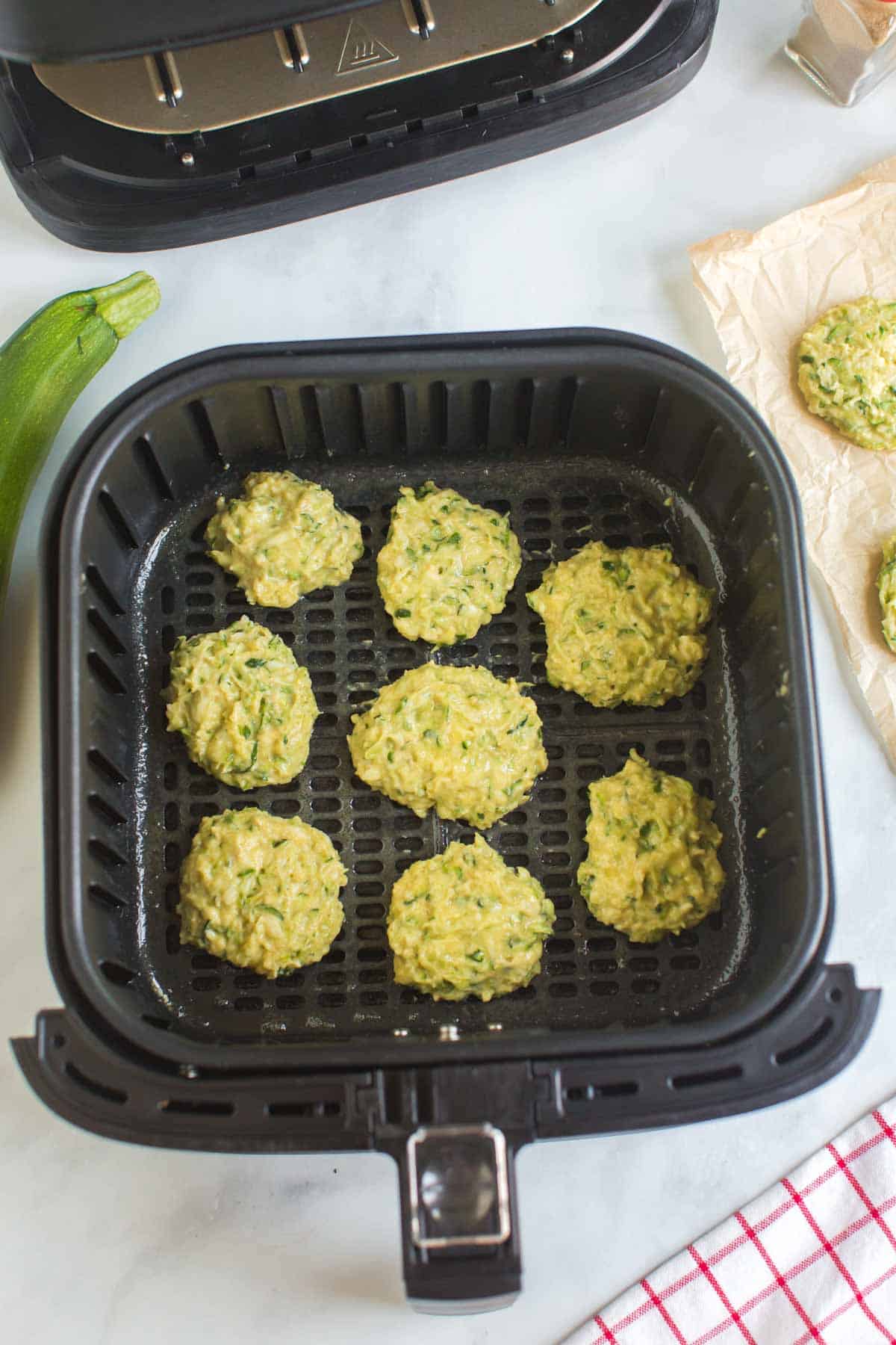 Gluten Free Zucchini Fritters - Air Fryer! | Cupcakes & Kale Chips