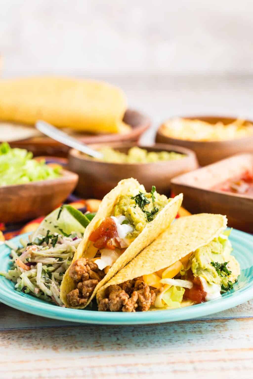 Ground Turkey Tacos | Cupcakes & Kale Chips