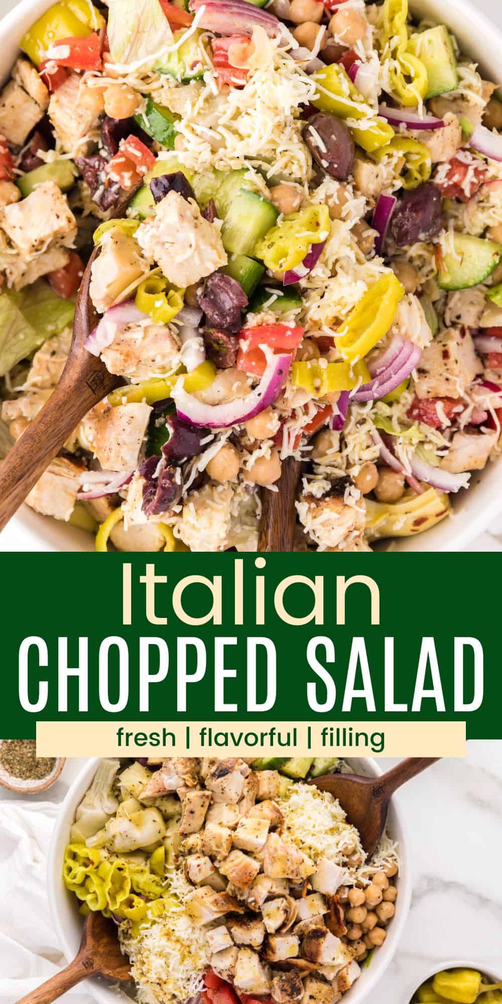 Italian Chopped Salad | Cupcakes & Kale Chips