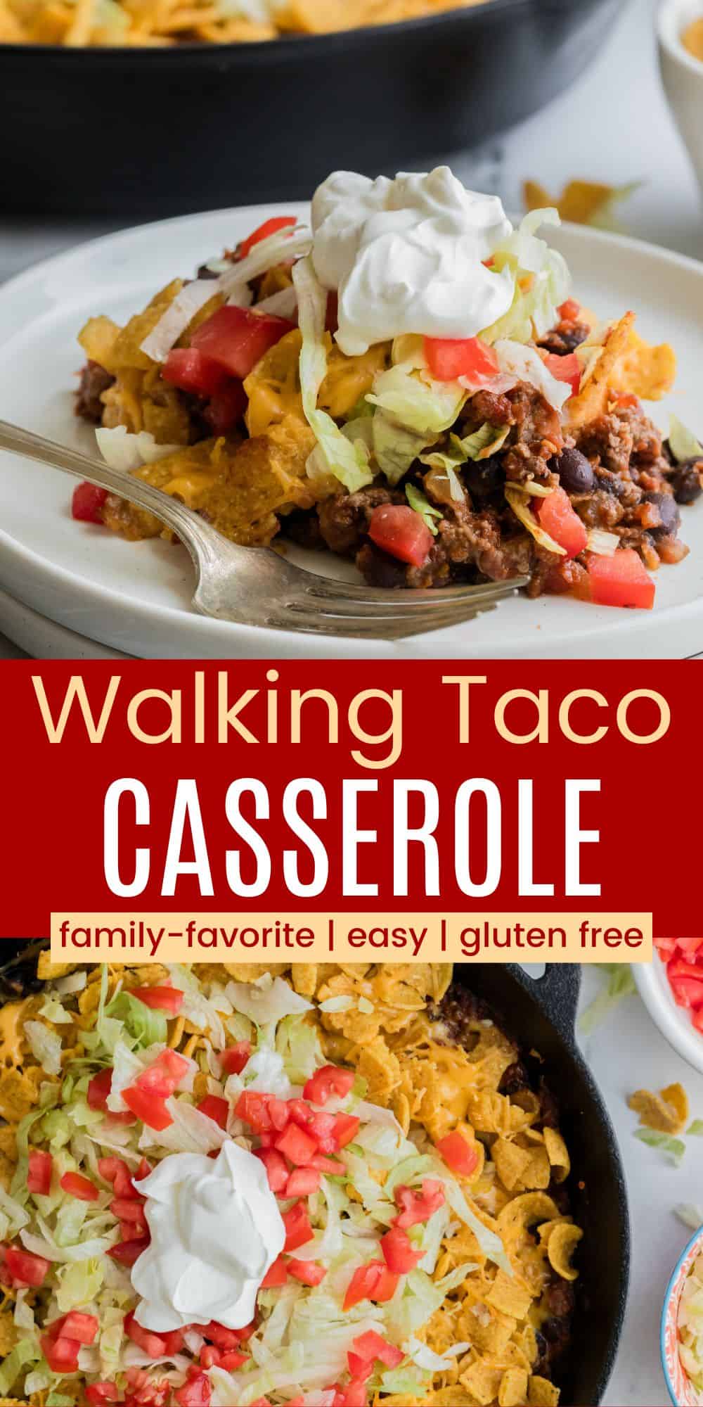Walking Taco Casserole Cupcakes & Kale Chips