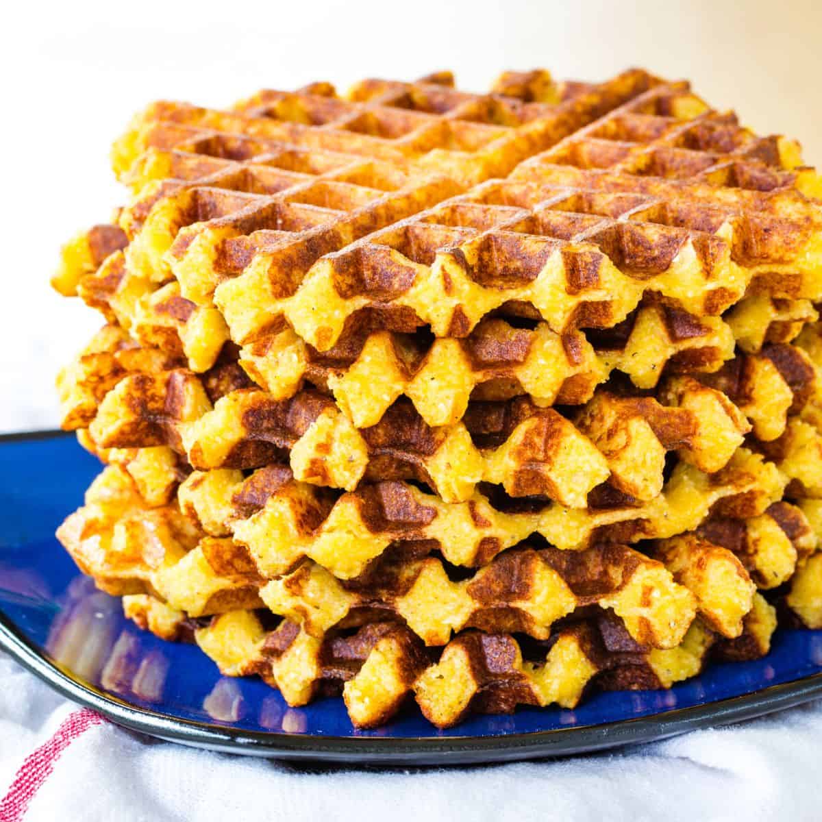 Polenta Waffles | Cupcakes & Kale Chips