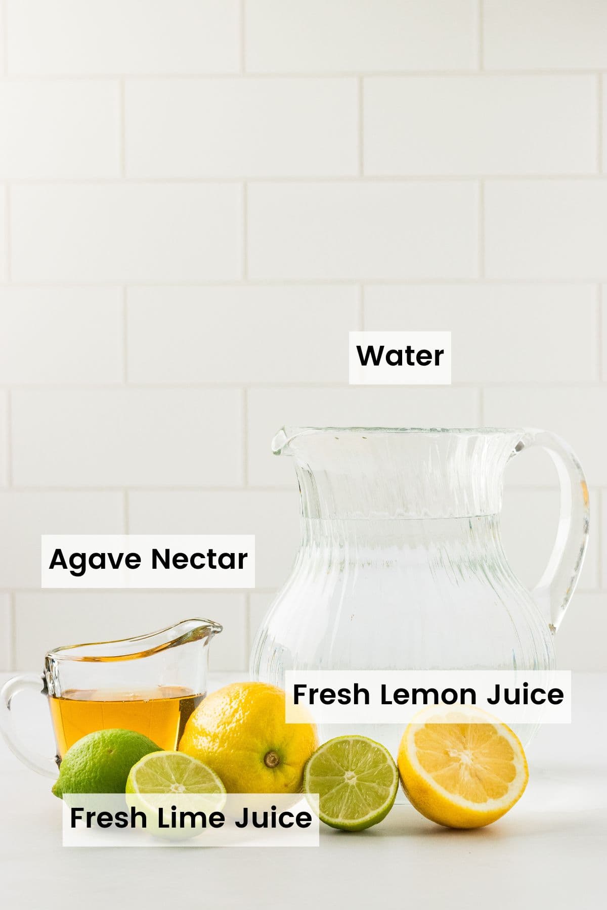 Ingredients for lemon limeade are text labeled.