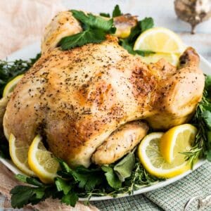 Featured image for lemon roast chicken.