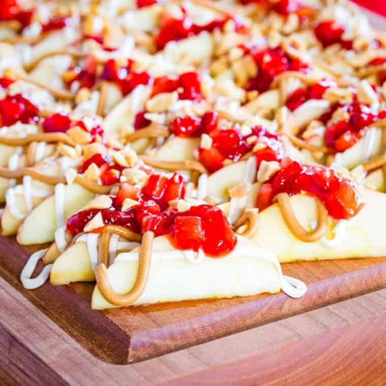 Featured image for apple nachos.