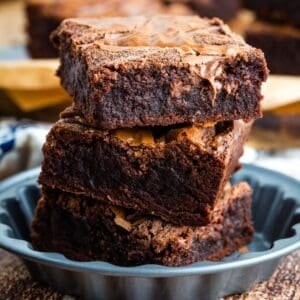 Featured image for Nutella brownies.
