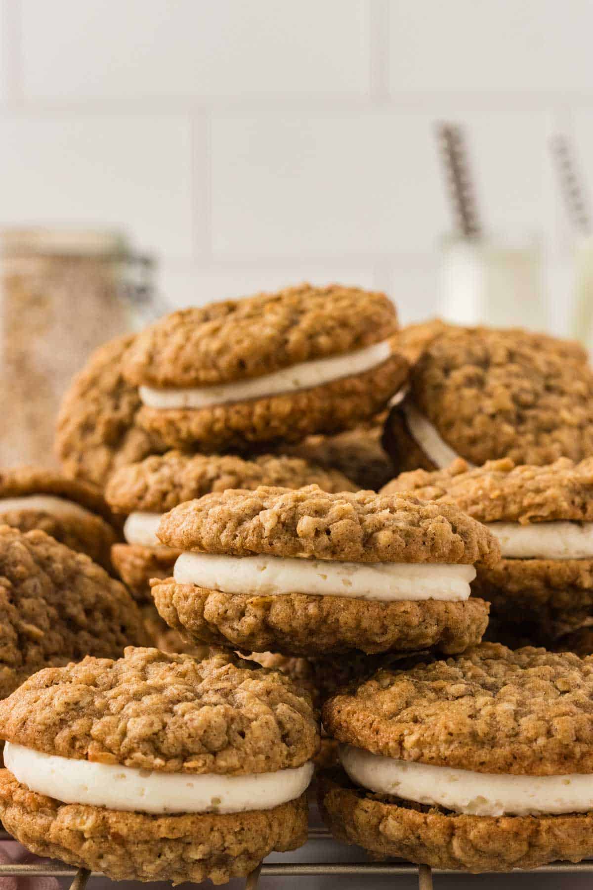 Gluten Free Oatmeal Cream Pies l Cupcakes & Kale Chips